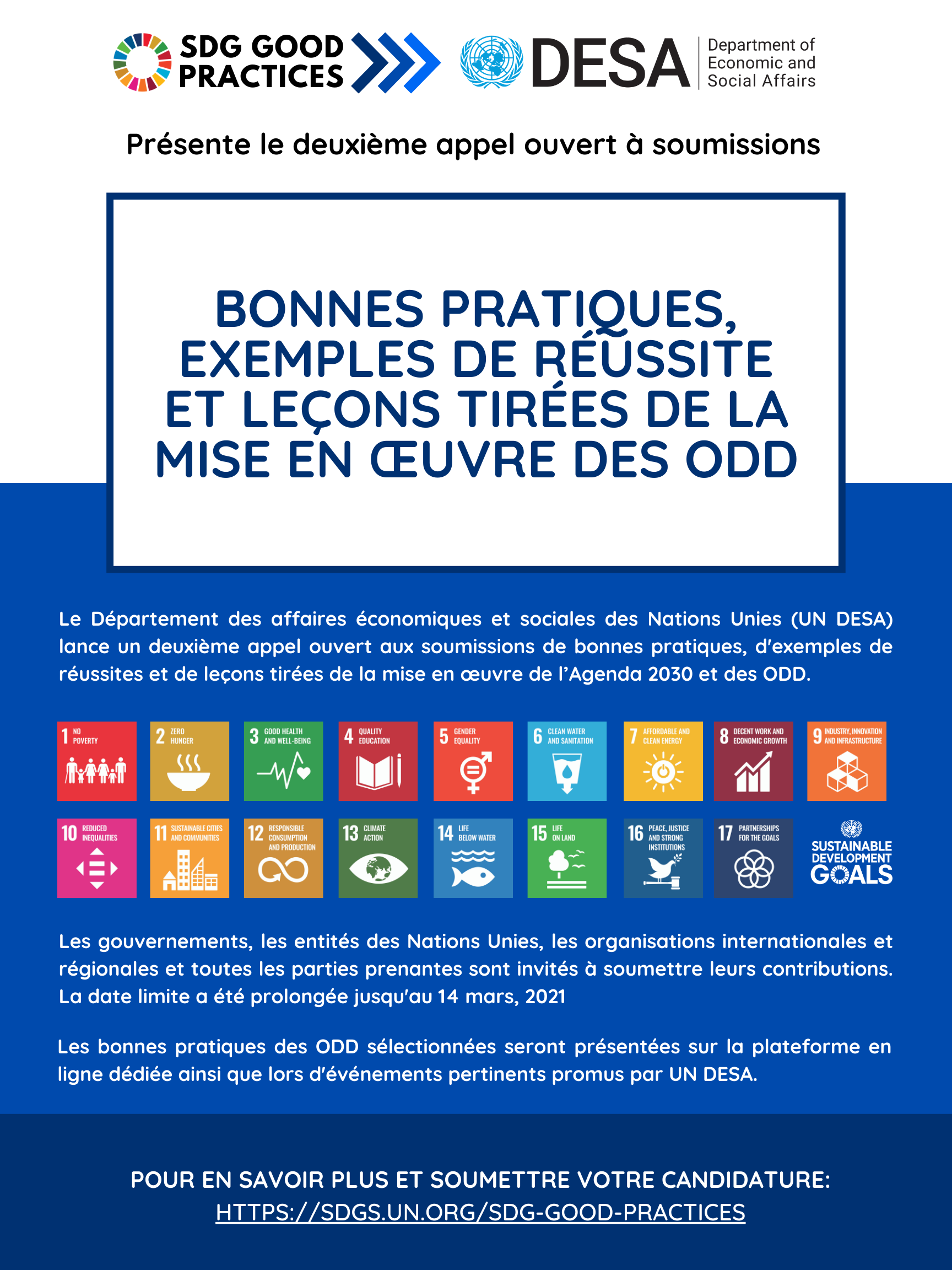 SDG Good Practices French Flyer